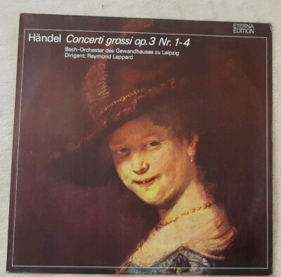 12'' / LP - Bach-Orchester des Gewandhauses zu Leipzig - Händel - Concerti Grossi
