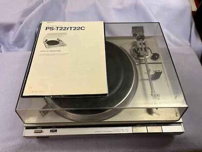Sony PS-T22 1980 Record Player - Silver (Read Description Sony PS-T22 1980 Record Player - Silver (Read Description