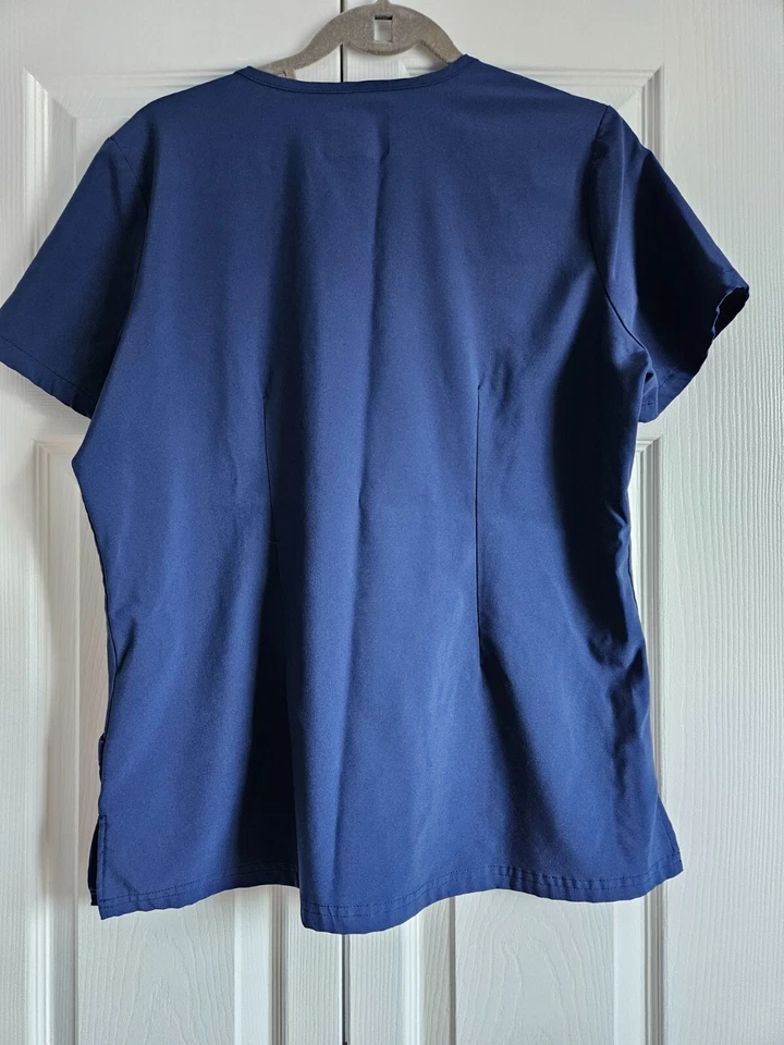 Blusa Médica para Mujer Tafford Talla M Azul Marino Foto 4 de 4
