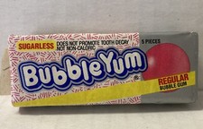 RARE Vintage 1989 Bubble Yum REGULAR Bubble G...