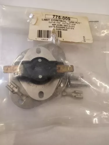Robertshaw Limit Control Uni-Kit 775-009 - cut-in 170F  cut-out 210F