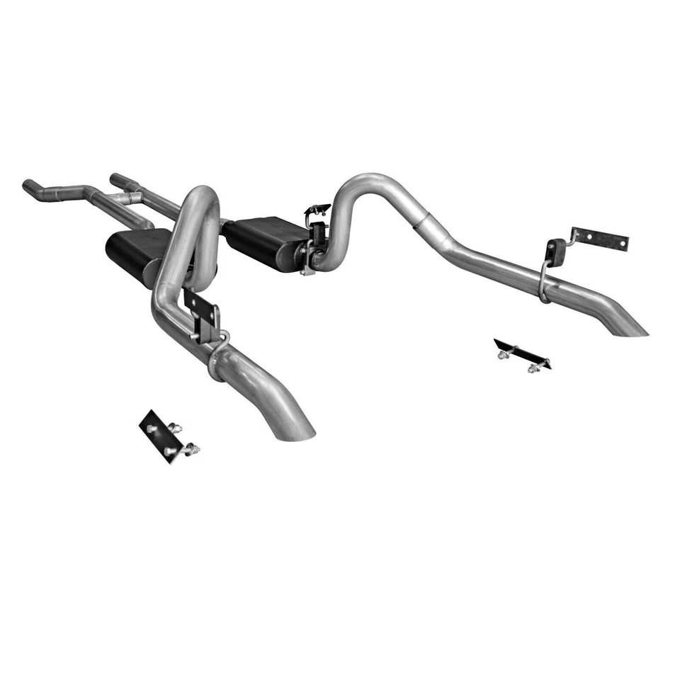 Flowmaster 17282 American Thunder Exhaust Kit for 1967-1970 Ford Mustang V8 Foto 4 de 4