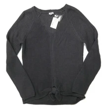 Kismet Sweater Womens Small NWT Ashton Gray V-Neck Pullover