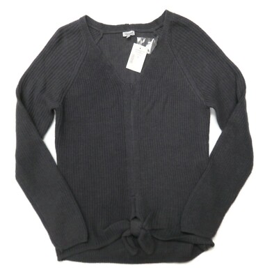 Kismet Sweater Womens Small NWT Ashton Gray V-Neck Pullover