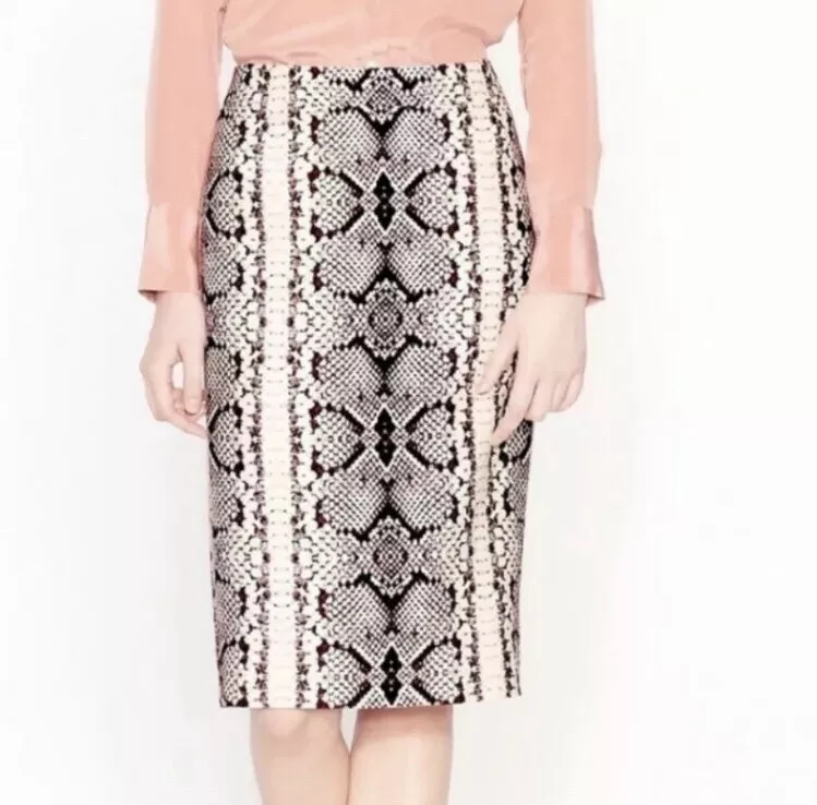 J crew snakeskin clearance skirt