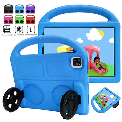 For iPad 10.2in 9th 8th 7th Gen Mini 8.3in Kids Safe EVA Handle Shockproof Case