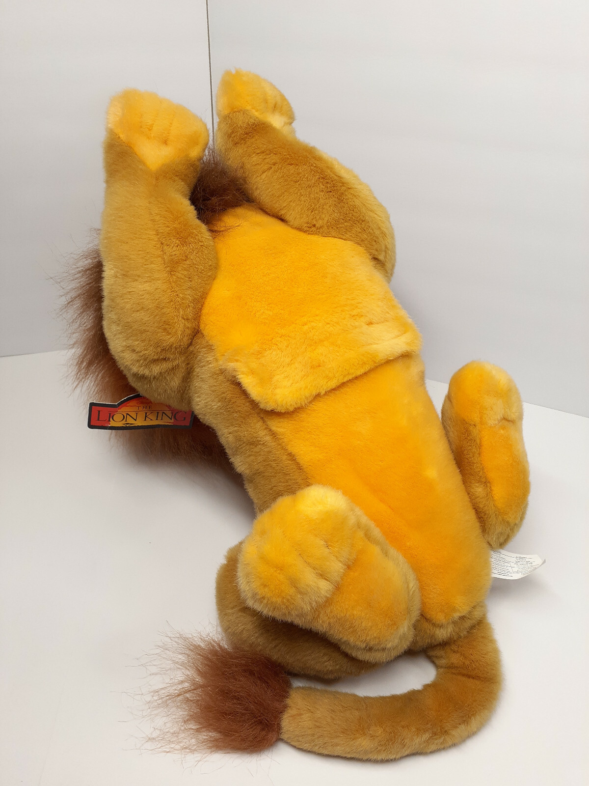 New Vintage 1994 Disney's The Lion King Jumbo Adult Simba Plush w/ Tags ...