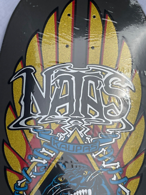 Natas Kaupas Panther Metallic Skateboard Deck SMA Santa Monica