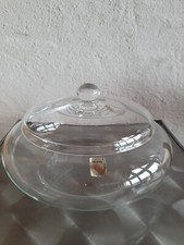 Glas Gebäckdose , mit Deckel, Handarbeit aus dem Hause La Vida 