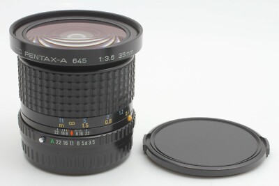 Near MINT] SMC Pentax A 645 35mm f/3.5 Wide Angle Lens for