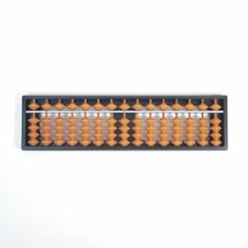 Japanese Abacus Soroban by Tomoe 15 Digits Birch Ball