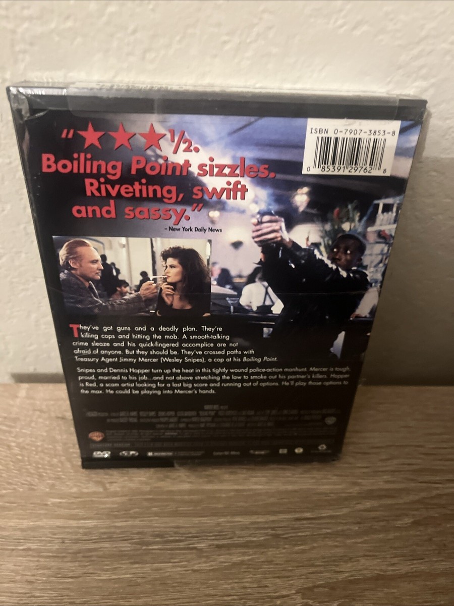 Boiling Point Dvd - Video Movie 1993 W Original Box Wesley Snipes