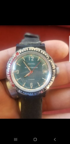 VINTAGE orologio russo automatico Boctok Verde Quadrante pre di proprietà  condizione funziona | eBay