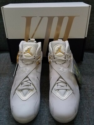 Nike Air Jordan 8 Retro C&C Champagne 2016 US 10 Brand New Nike Air Jordan 8 Retro C&C Champagne 2016 US 10 Brand New