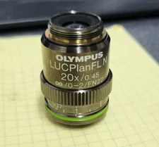 Olympus LUCPlanFL N 20x/0.45 UIS2 Collar FN22 Microscope Objective