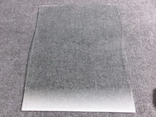 240350613 FRIGIDAIRE KENMORE REFRIGERATOR CRISPER FRAME GLASS 16 5/8" x 13 3/8"