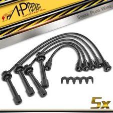 5pcs Spark Plug Wire Set for Metro Geo 94-97 Chevrolet Tracker Pontiac Esteem