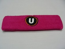 U LOGO - UNDERDOG SPORTS - MAGENTA - ONE SIZE HEADBAND