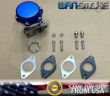Smart Untra External 38MM Turbo Wastegate 14PSI Bypass Valve 2 Bolt Flange Blue