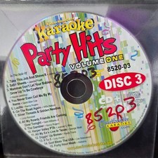 8520-3      PARTY HITS     CHARTBUSTER  KARAOKE CDGS LOT OH
