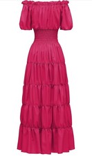 Halloween Medieval Renaissance Ladies Dress Stage Costume Cosplay Vintage Dress