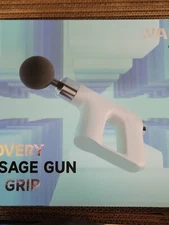New Warm Relax Recovery Massage Gun with Max Grip