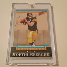 2004 Topps Bowman First Edition Ben Roethlisberger Rookie Card #114