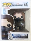 POP! MARVEL #43 WINTER SOLDIER. CAPTAIN AMERICA. FUNKO. VERY GOOD