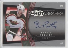 2006-07 Fleer Hot Prospects Hotagraphs Benoit Pouliot #H-BP Rookie Auto RC n1u
