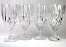 "Park Lane" by Mikasa set of Four Iced Tea Glasses 7 1/4" Tall/12oz Capacity