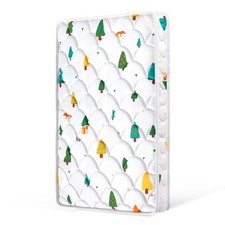 Mini Crib Mattress 38" x 24" x 4"- Firm Support and Comfort Premium Foam,Nois...