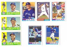 2017 Topps Archives - TORONTO BLUE JAYS Team Set 