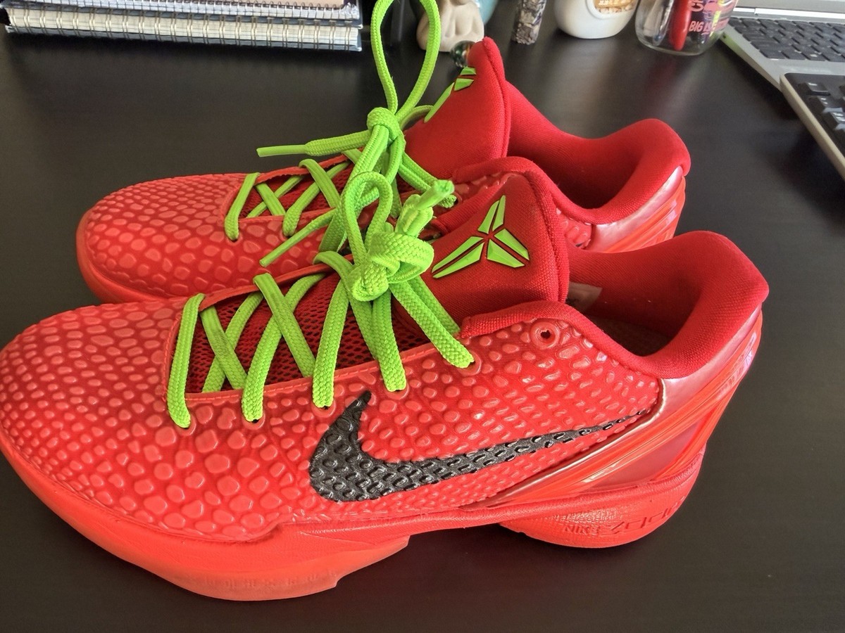 Size 5.5 - Nike Kobe 6 Protro Low Reverse Grinch | eBay