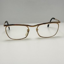 Unbranded Gold Vintage Eyeglasses Eye Glasses Frames Holland 1/20 - 12CRT 74-22