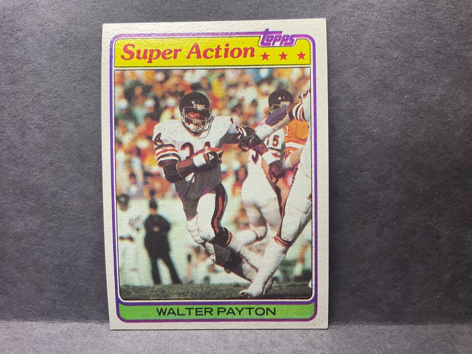 1981 Topps Walter Payton Super Action #202 Chicago Bears