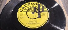 DESMOND DEKKER - THE ISRAELITES - CACTUS - UK - CT 57 - REGGAE - 1975