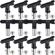 Airless Paint Sprayer Tips Reversible Spray Nozzle Tip Airless Spraying Machi...