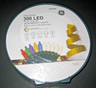 GE Color Choice 300 Ct 62 ft Multi-function Color Changing LED String Lights
