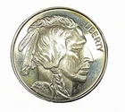 1 Troy Ounce - Buffalo / Indian Head .999 Fine Silver Round #6