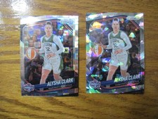ALYSHA CLARK 2025 Panini WNBA Prizm #129 Pandora Prism + Ice Prism