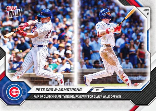 2026 Topps Now 295 Pete Crow-Armstrong