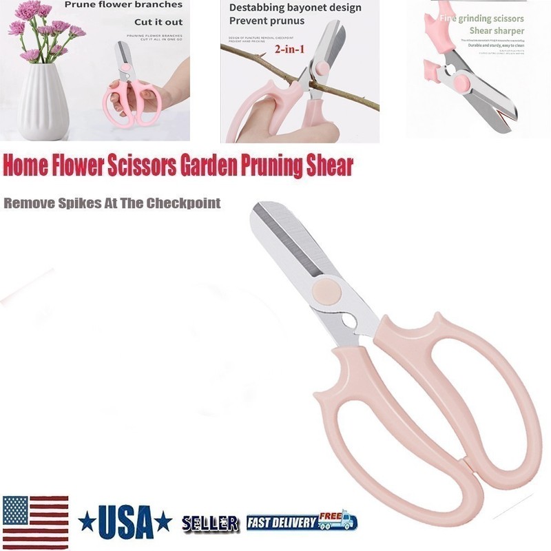 1PC Home Garden Flower Art Plant Pruner Scissor Florists Pruning Shear Snip Tool
