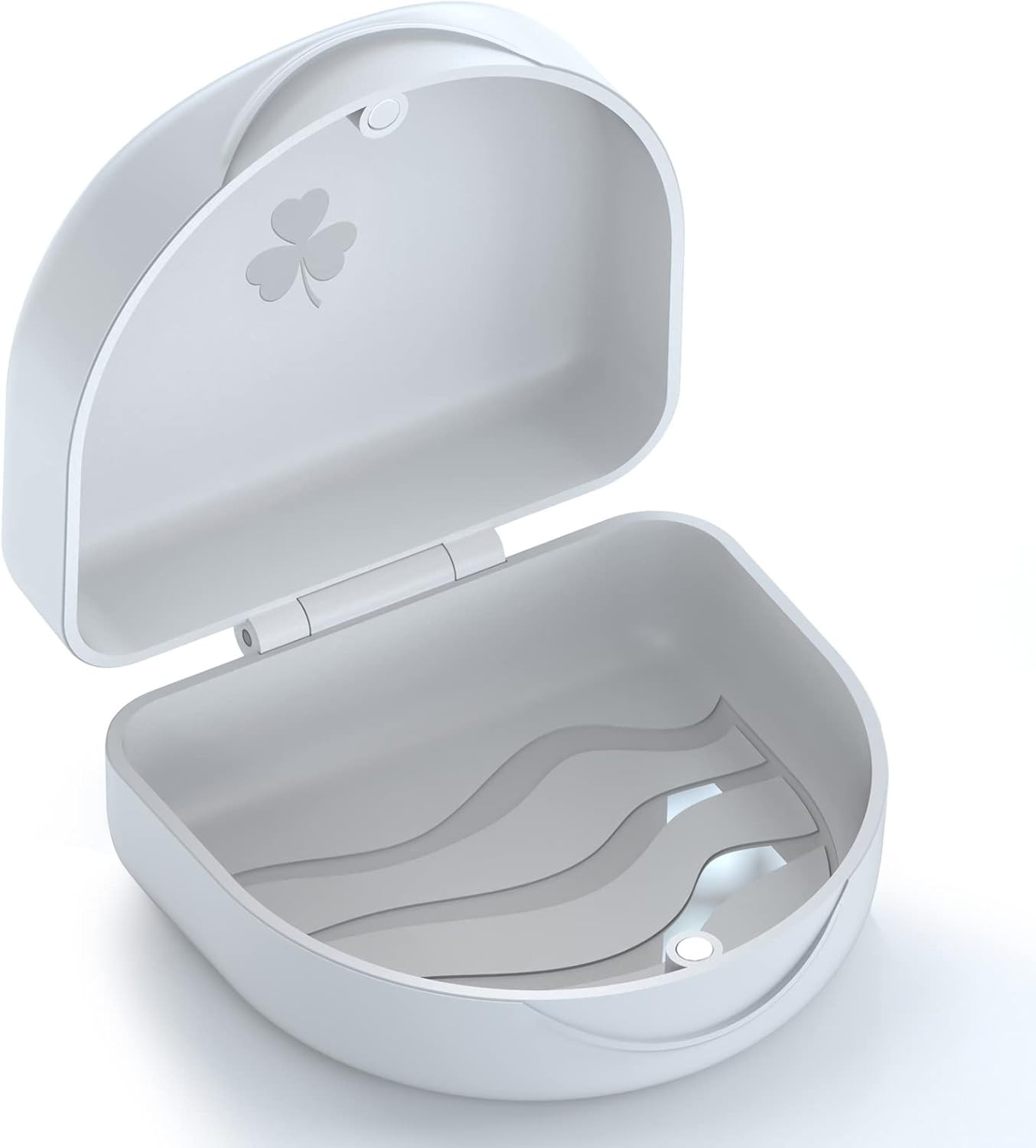 Retainer Case & Denture Box, Slim Orthodontic Dental Case for Braces, Mouth Guar