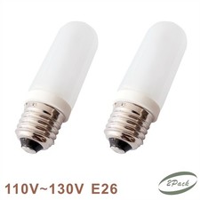 2 Pack Halogen JDD Photo Studio Strobe Modeling Light Bulb E26 110V-130V 250W