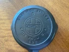 Griswold No.0 Cast Iron Skillet | Large Block Logo With Heat Ring | 562