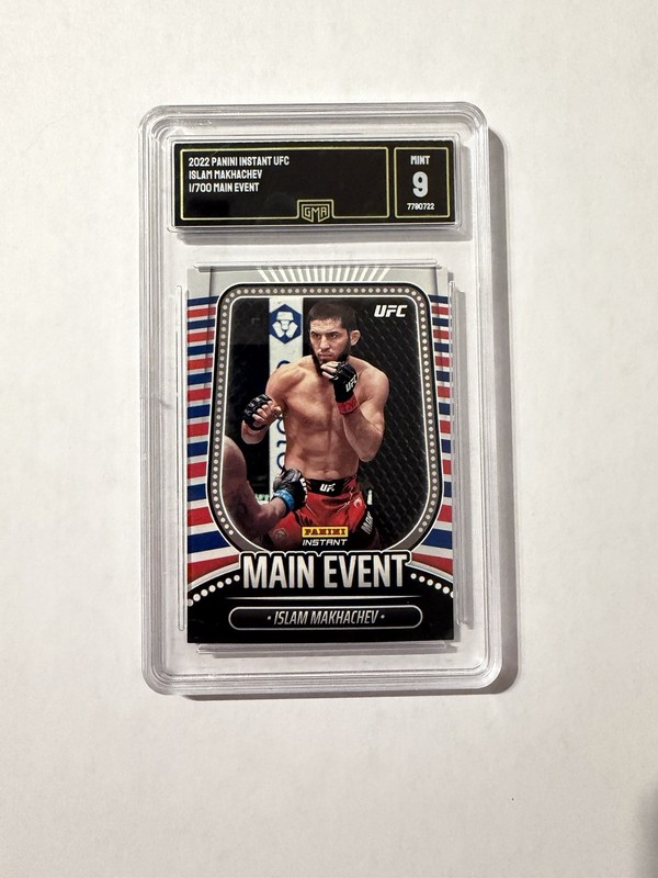 Panini 2022 Instant UFC Main Event Islam Makhachev #ME16 1/700 GMA 9