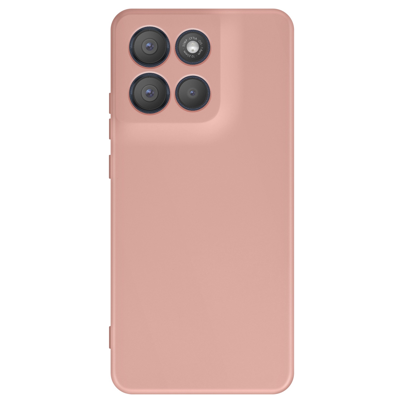 Coque Moto G86 Silicone Souple Rose pour le Quotidien