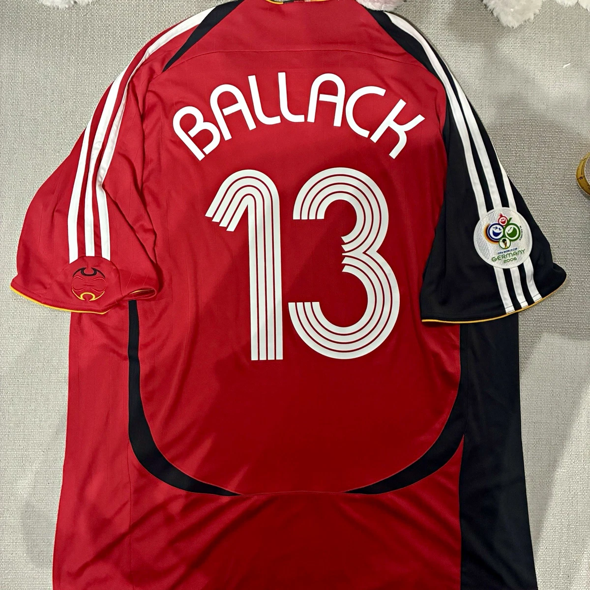 Preços baixos em Michael ballack Alemanha Camisas de futebol da