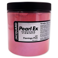Jacquard Pearl Ex Powdered Pigments 4oz- 684 Flamingo Pink