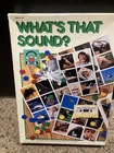 Vintage Game What’s That Sound 1987 Board Game Parker Brothers Cassette Game VG